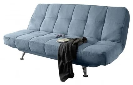 Canapea Extensibila Ikar, 3 Locuri, Lada Depozitare, Denim, 208 X 102 X 98 Cm