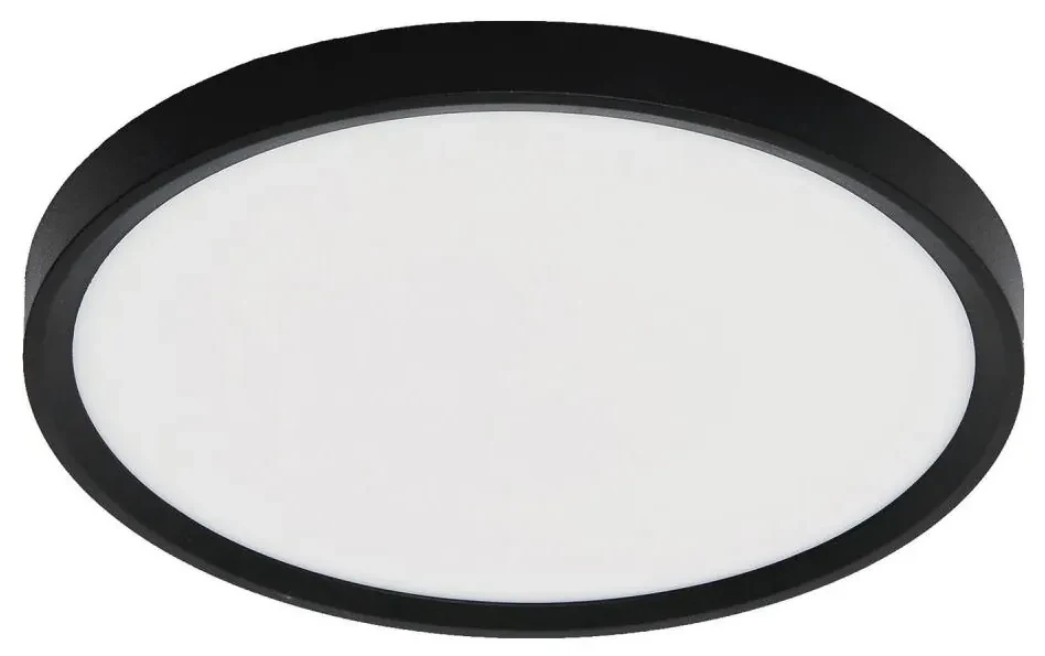 Plafonieră LED cu senzor Fulgur s-42587 NOMY-S 24W/230V 3000/4000/6000K IP40 negru