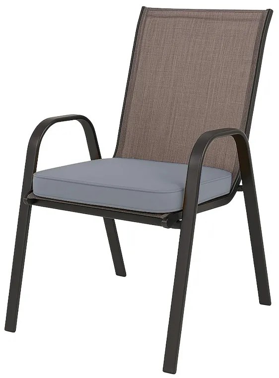 Perna de sezut pentru exterior SEDENZA 45x46 cm, gri