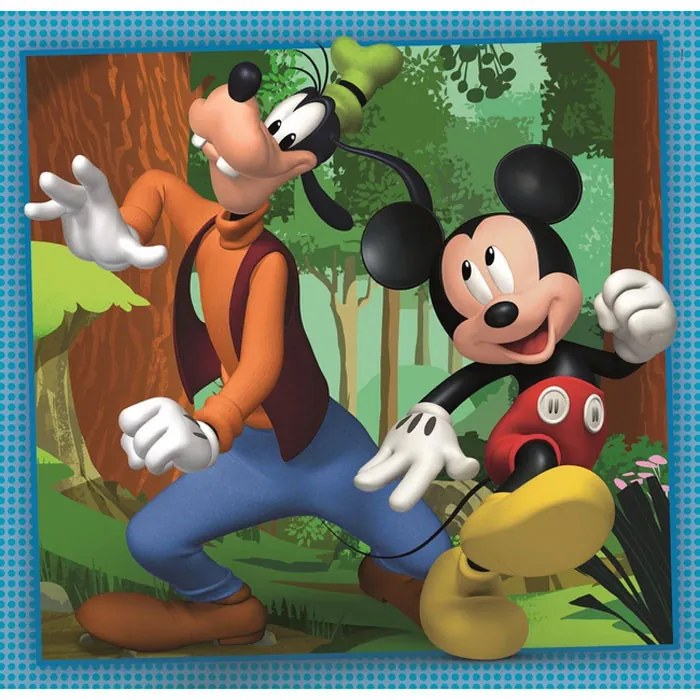 Disney Mickey Clubhouse 3x48 buc puzzle Clementoni