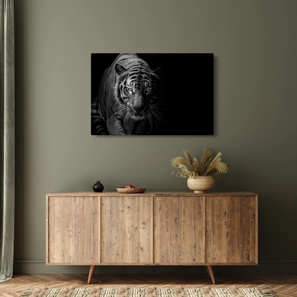 Tablou - Tigru sălbatic (90x60 cm)