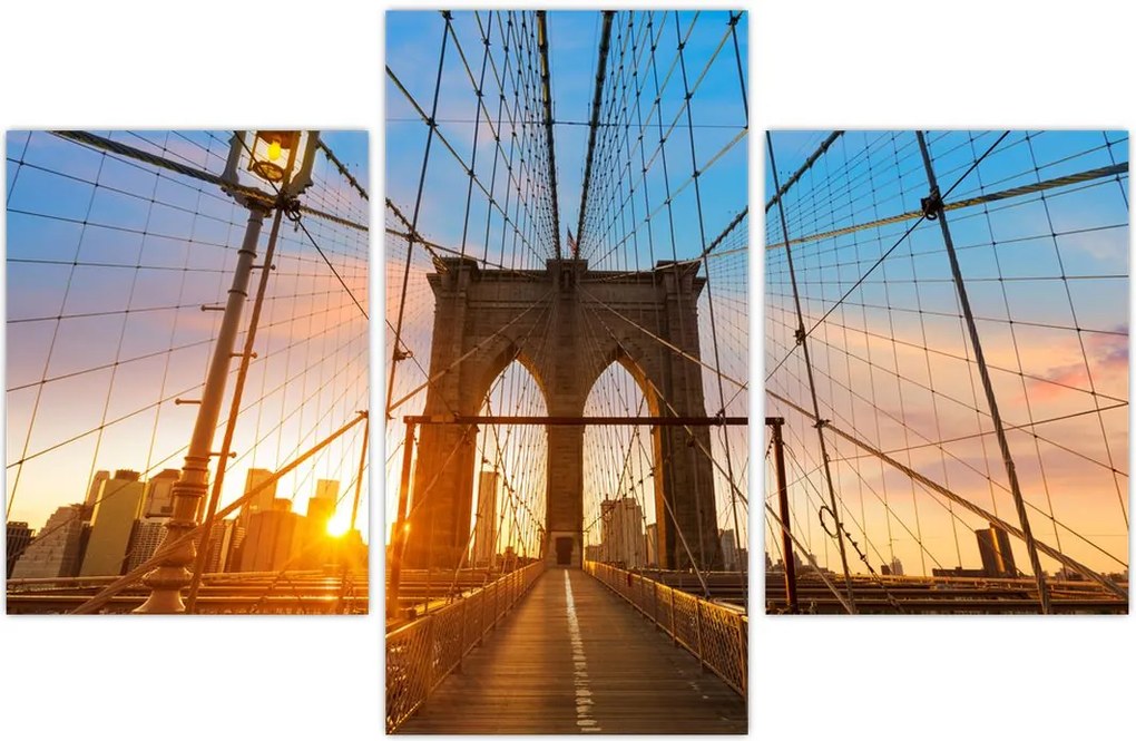 Tablou - Podul Brooklyn, Manhattan, New York (90x60 cm)