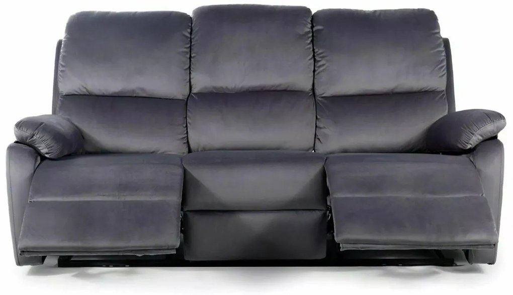Canapea extensibila Spencer 3 velvet gri Blu14