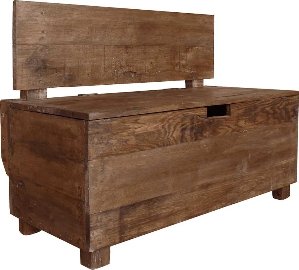 vidaXL Bancă, 86x40x60 cm, lemn masiv de mahon