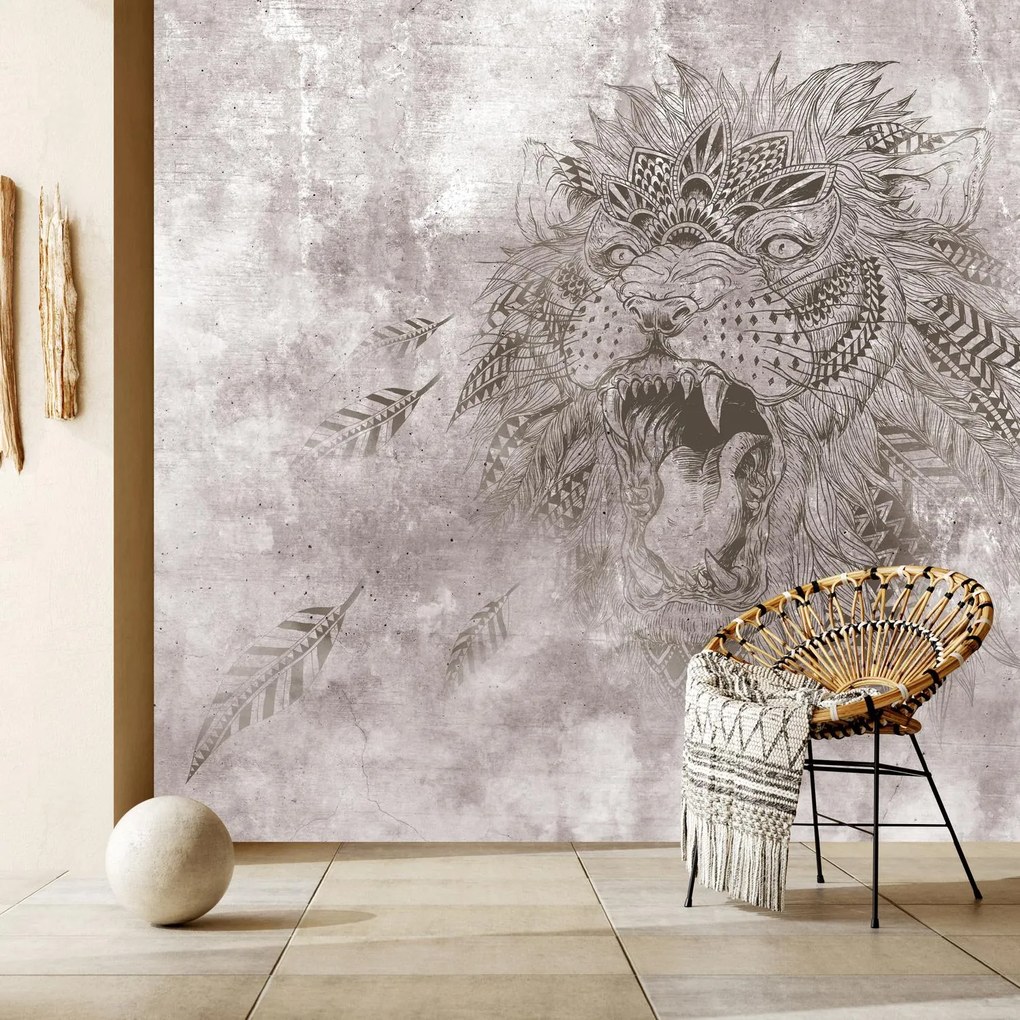 Fototapet - Leu (147x102 cm)