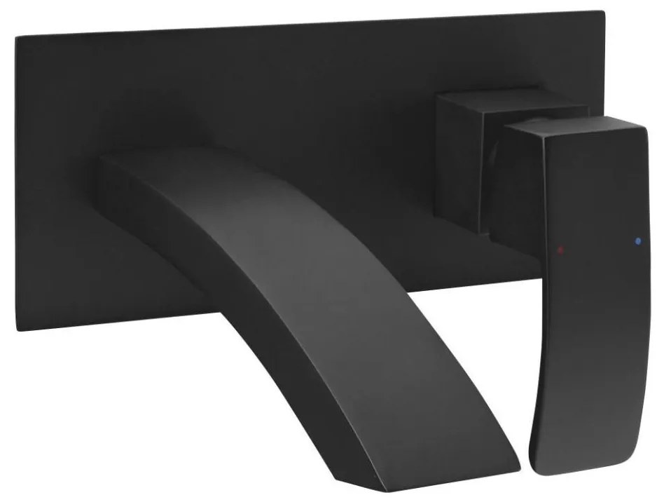 Sapho - Baterie lavoar GINKO, negru mat