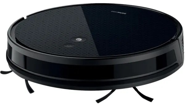 Sencor Aspirator robot 2 în 1 cu mop, 16 W, 2600 mAh, Wi‑Fi, negru, cu telecomandă inclusă