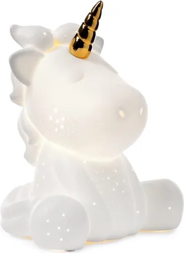 ONLI - Lampă de masă PORCELLANA 1xE14/6W/230V 23,5 cm unicorn