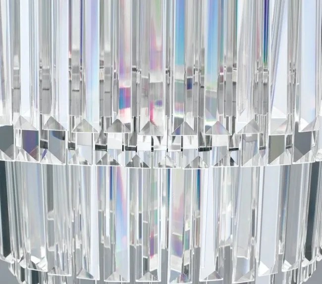 Candelabru, Lustra LED design LUX PRISM, chrome