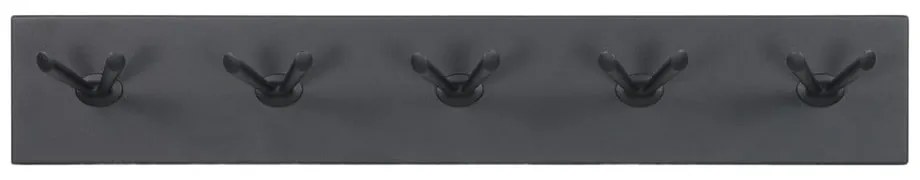 Cuier de perete negru din metal 74,5 cm Pull – Spinder Design