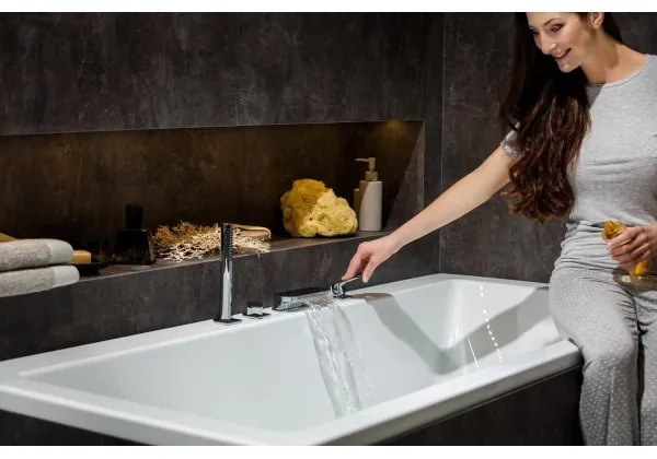 Ravak C881000000 - Cadă FORMY 180 x 80 cm, din acril, albă