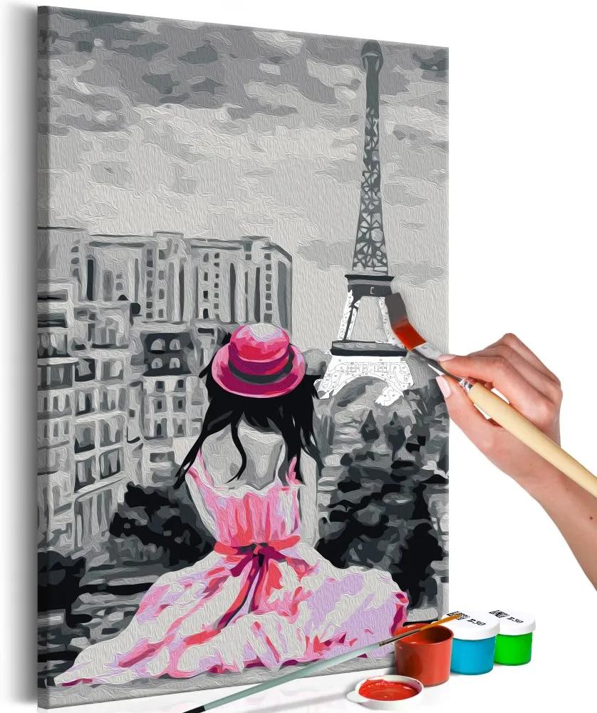 Bimago Pictura pe numere - Paris - Eiffel Tower View