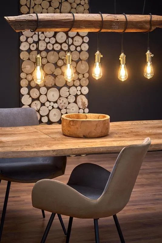 OFERTA Masa extensibila de sufragerie BRYNE in decor stejar 120(180)x80 calitatea II