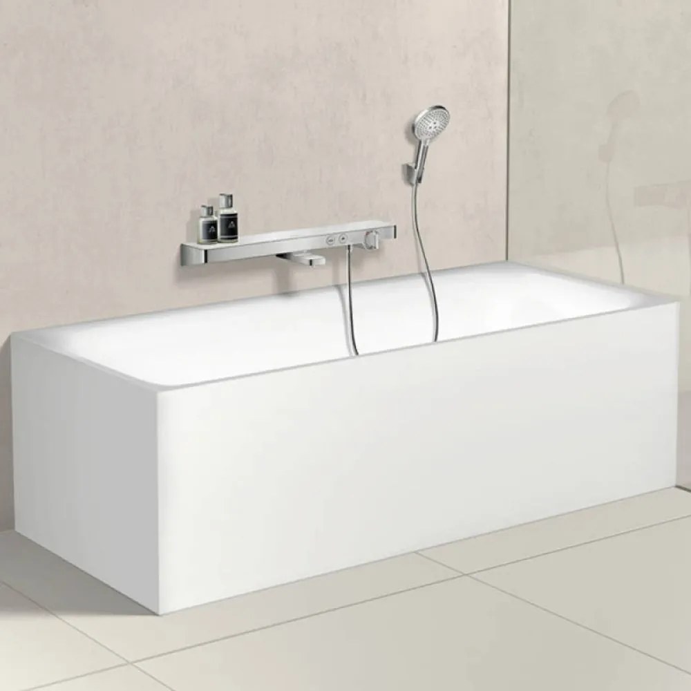 Suport dus crom lucios Hansgrohe, Porter S 28331000 Crom lucios