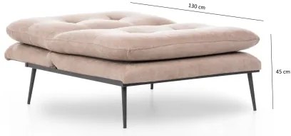 Fotoliu extensibil SPEAKY maro