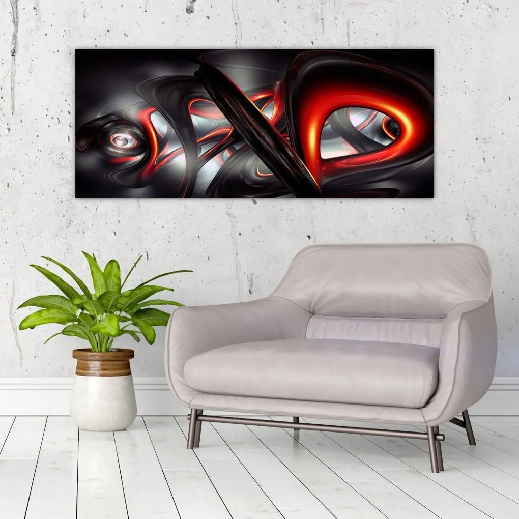 Tablou abstracție (120x50 cm)