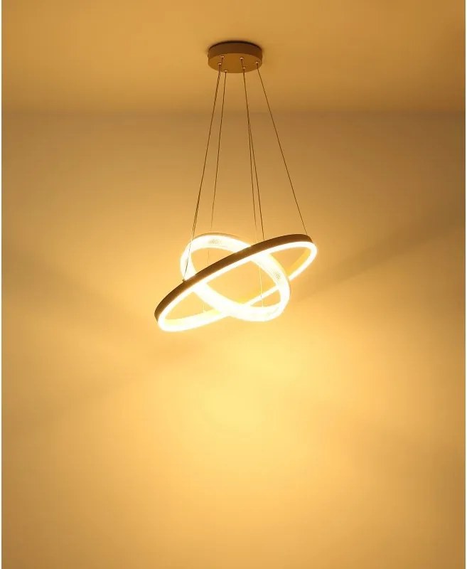 Lustra LED suspendata design circular ZARA