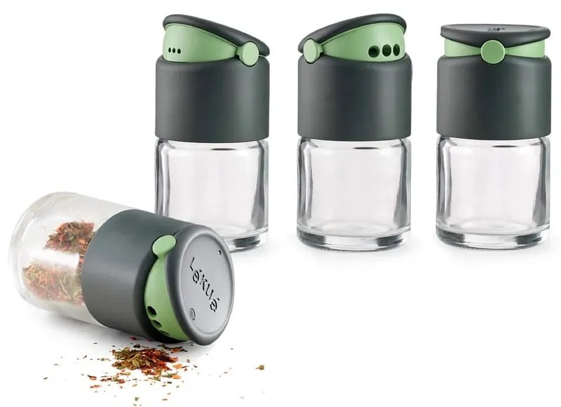 Recipiente de condimente 4 buc. 100 ml – Lékué
