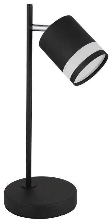 Lampa de masa cu Spot directionabil metal negru LUCERO