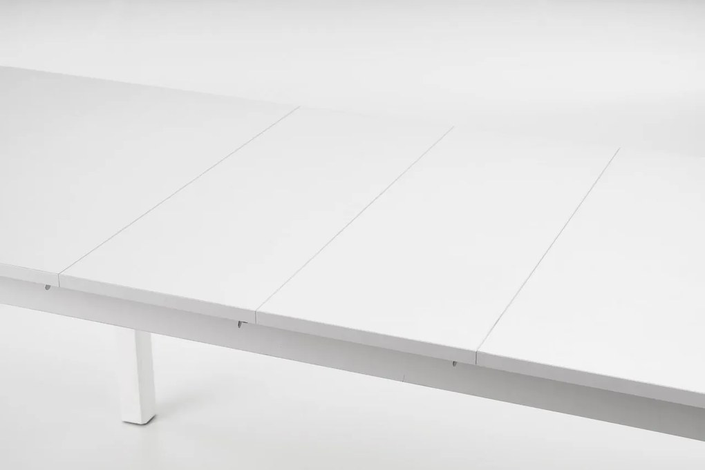 Masa extensibila Florian L160-228 cm alb/alb
