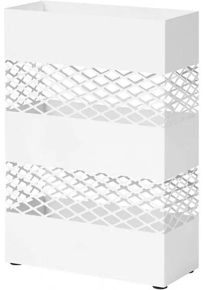 Suport Umbrela Fence White, 28 x 12 x 41 cm