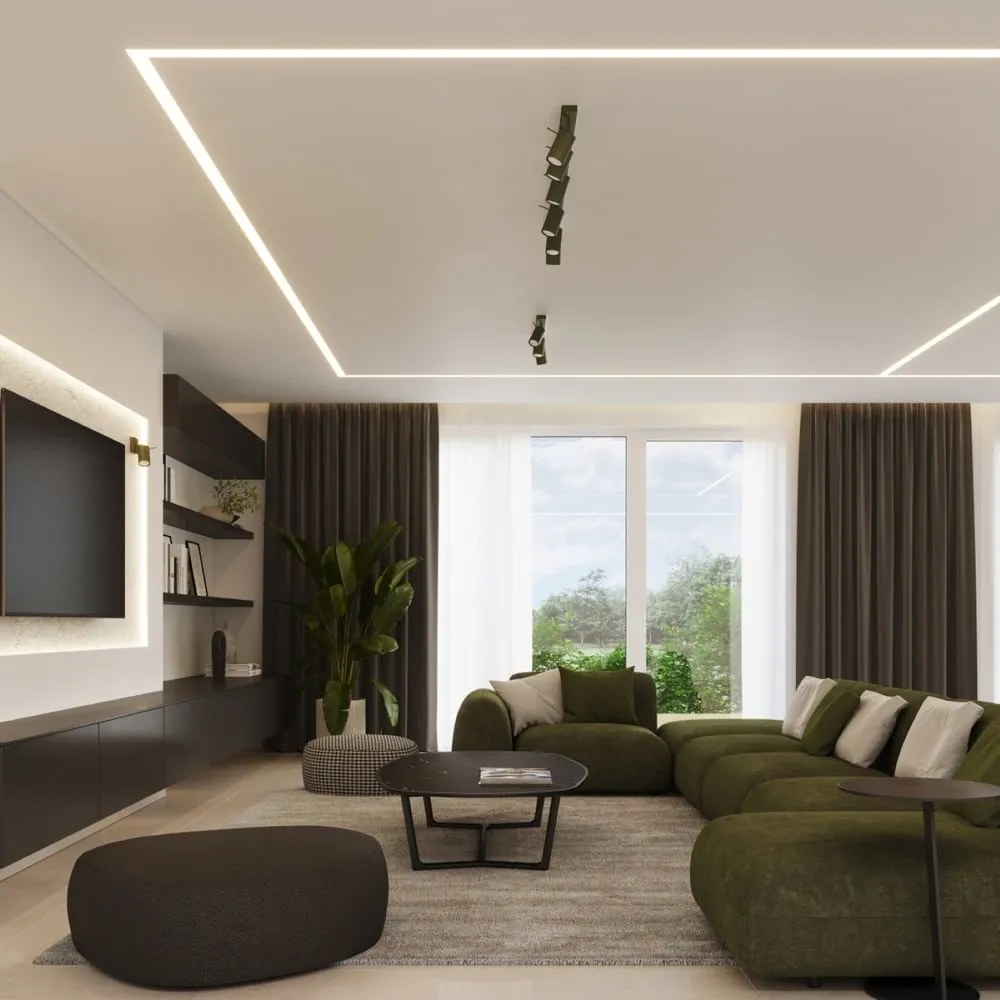 Spot verde 6x30 cm Etna – Sollux