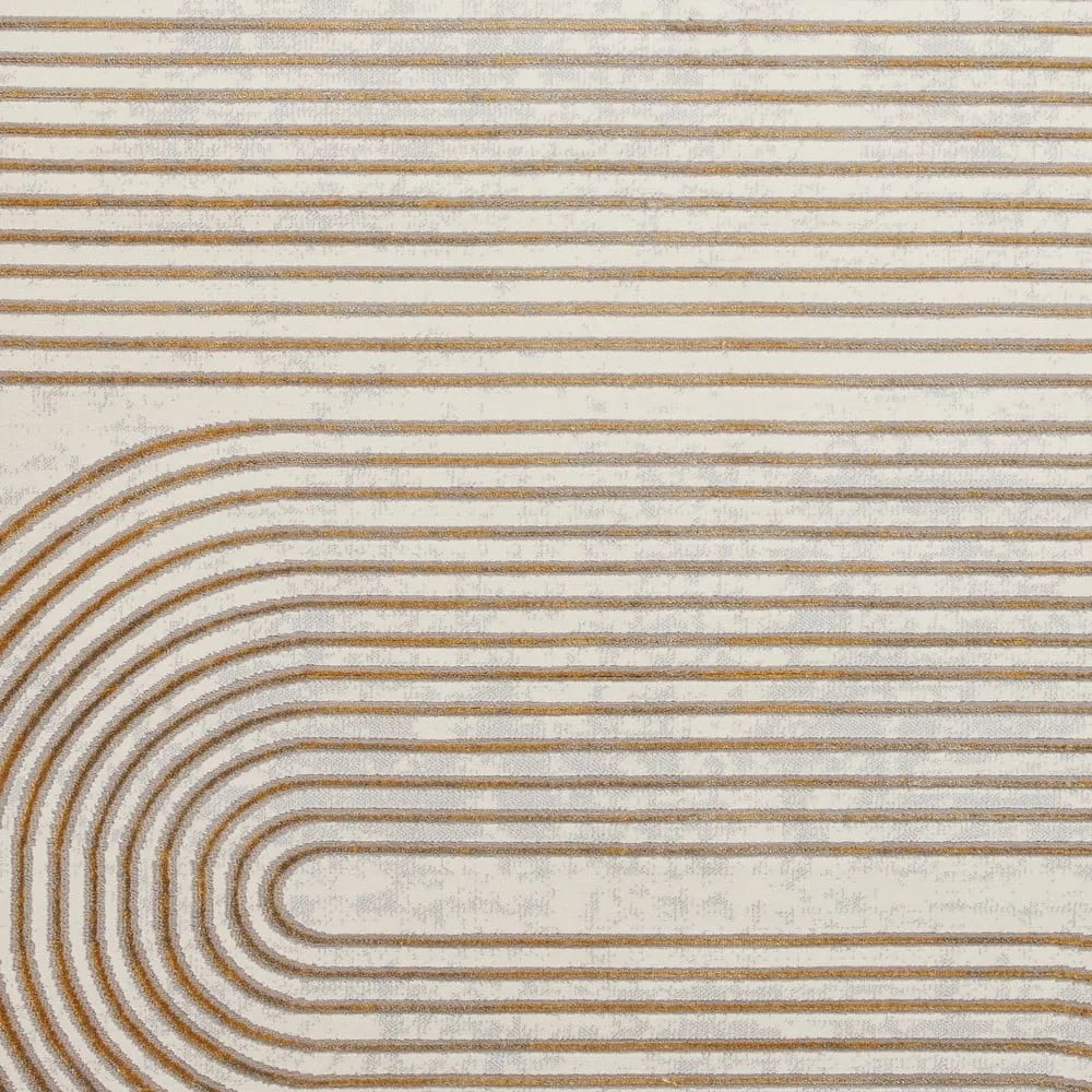 Covor gri/auriu 170x120 cm Apollo - Think Rugs