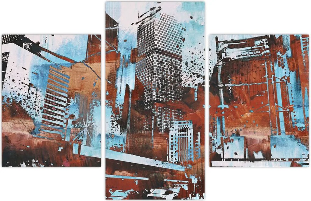 Tablou - Zgârie-nori (90x60 cm)