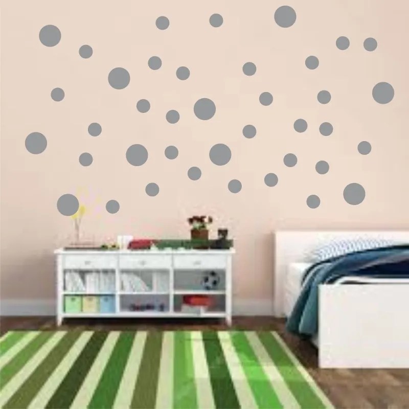 Set stickere perete Buline Argintii