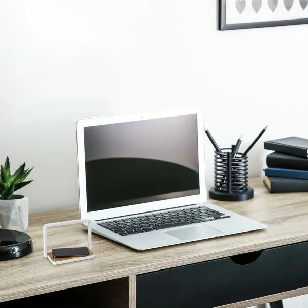 Lampă LED de masă cu încărcător fără fir Rabalux 76005 BULDUS LED/4W/5V