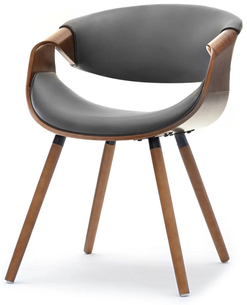Scaun Bjorn K (gri + nuc). 1110938