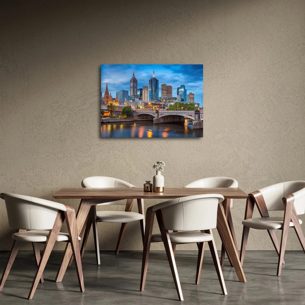 Tablou cu orașul Melbourne (70x50 cm)