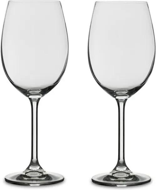 Set 2 pahare pentru vin alb din sticlă cristalină Bitz Fluidum, 450 ml