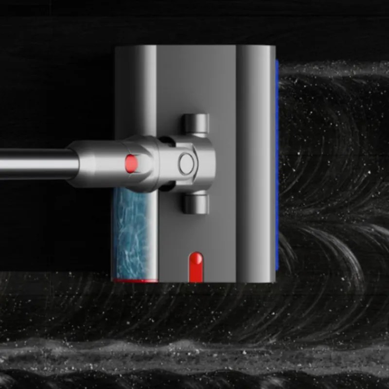 Aspirator vertical Dyson V12s Detect Slim Submarine 485350-01, 140AW, 0,35 L, 60 min, uscat/umed, 3 moduri, HEPA, senzor de praf, golire igienică, LCD cu date în timp real, nichel/galben