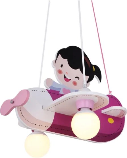 Globo 15728 - Lustră copii KITA 2xE27/40W/230V