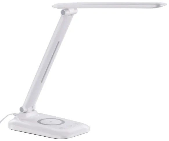 Immax 09107L - Lampă de birou LED dimabilă cu încărcare wireless QI LUMI LED/7W/230V albă