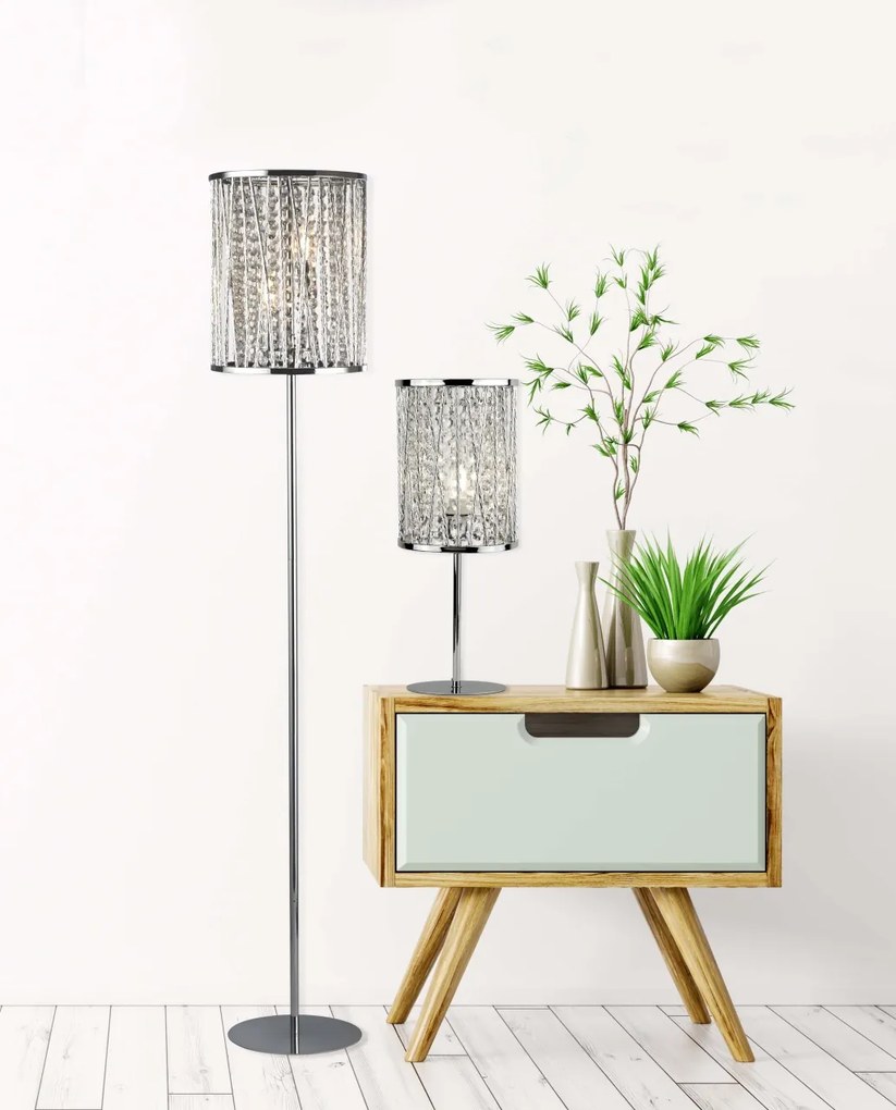 Lampadar / Lampa de podea moderna design elegant Elise EU8932CC SRT