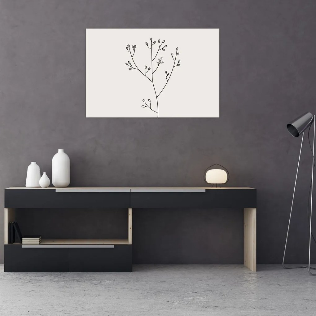 Tablou - Floare de pajiște N⁰3 (90x60 cm)