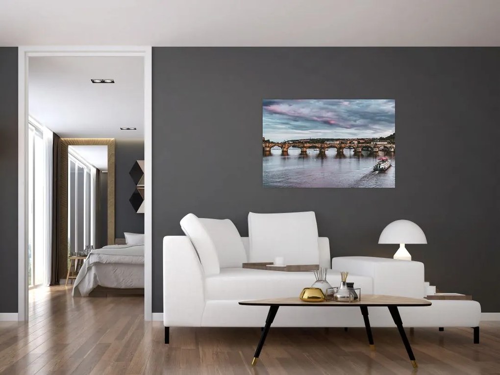Tablou cu Vltava (90x60 cm)