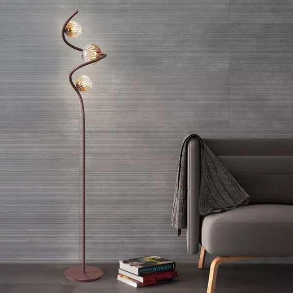 Lampadar ONLI FRIDA 3xG9/10W/230V cupru