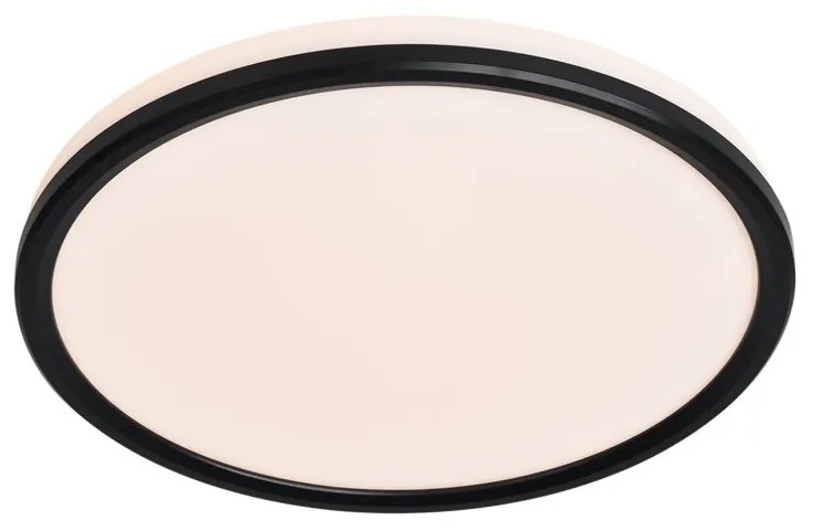 Plafoniera LED RGB CCT, IP54 Liva Smart negru, 36cm