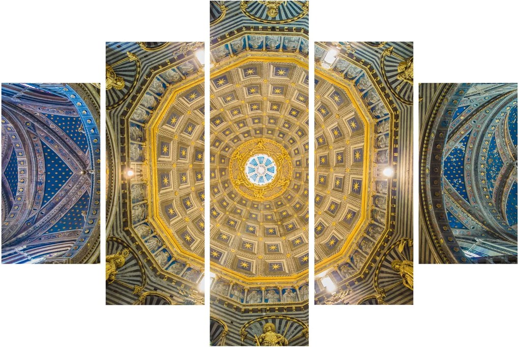 Tablou cu tavanul bisericii Siena (150x105 cm)