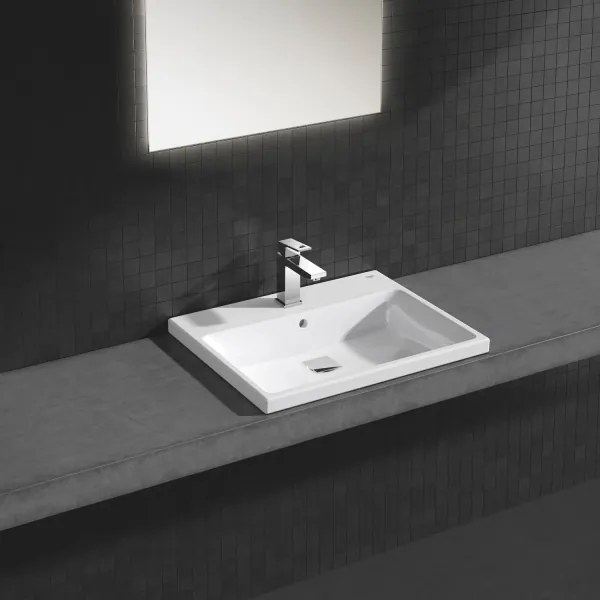 GROHE 3947900H - Lavoar CUBE CERAMIC 600 × 490 mm, din ceramică, alb