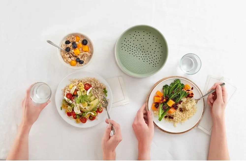 Recipient pentru gătit orez din plastic – Lékué