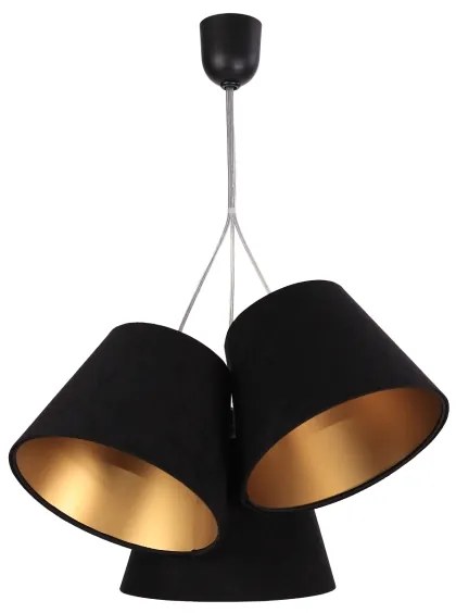 Lustră pe cablu AMBROSIA 3xE27/60W/230V