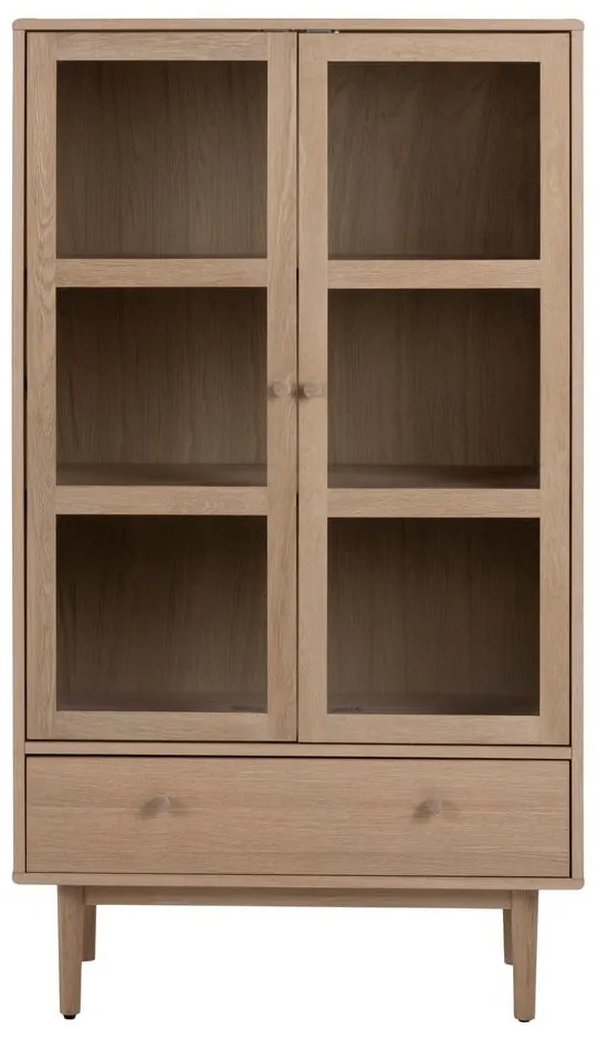 Vitrină în decor de stejar Actona Aston