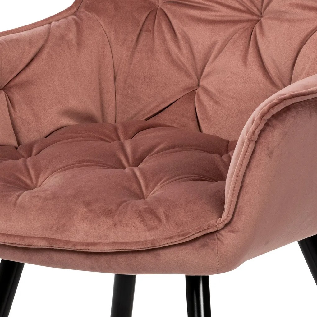 Set de scaune de sufragerie DCH-421 PINK4, 2 buc.