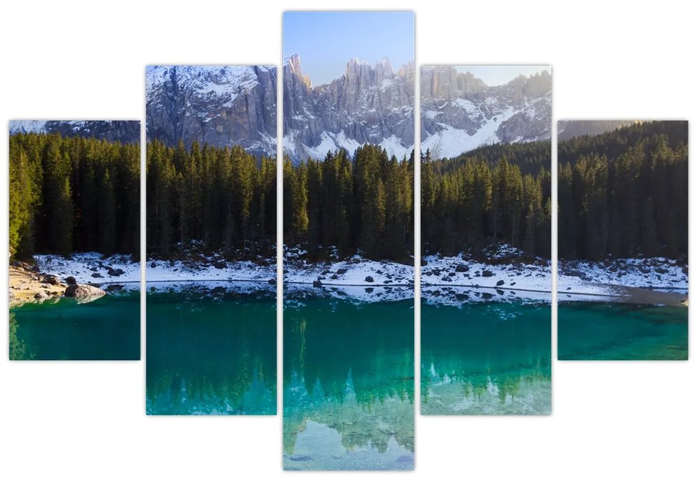 Tablou - Lacul Karersee (150x105 cm)