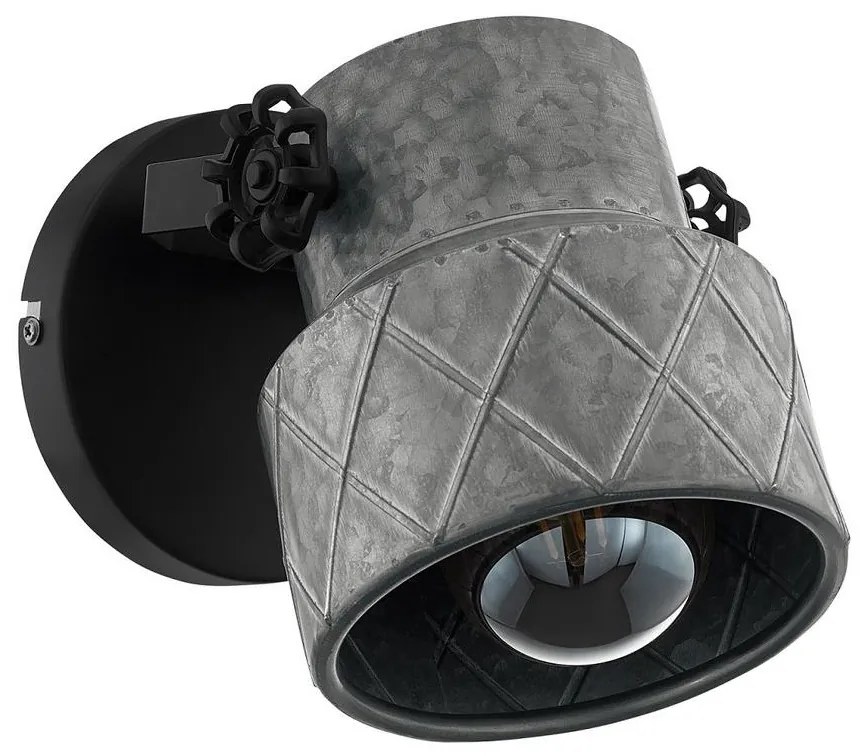 Eglo 39868 - Aplică perete HILCOTT 1xE27/40W/230V