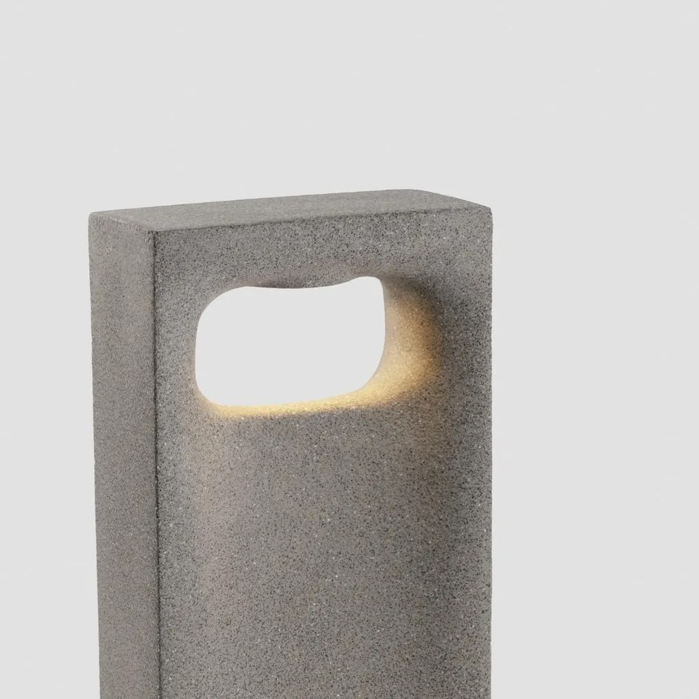 Stalp LED iluminat exterior IP55 GLINT 2700K H-70cm gri